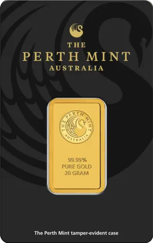 20 g Goldbarren Perth Mint
