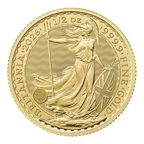 1/2 Unze Gold Britannia 2026