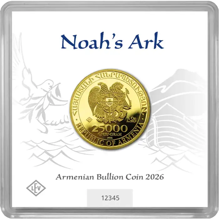 1/2 Unze Gold Armenien Arche Noah 2026