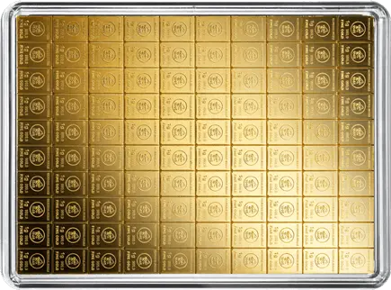100 x 1 g CombiBar Goldtafel Heimerle und Meule