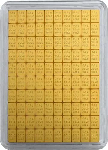 100 x 0,5 g Combibar Goldtafel