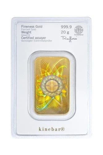 20 g Kinebar Goldbarren