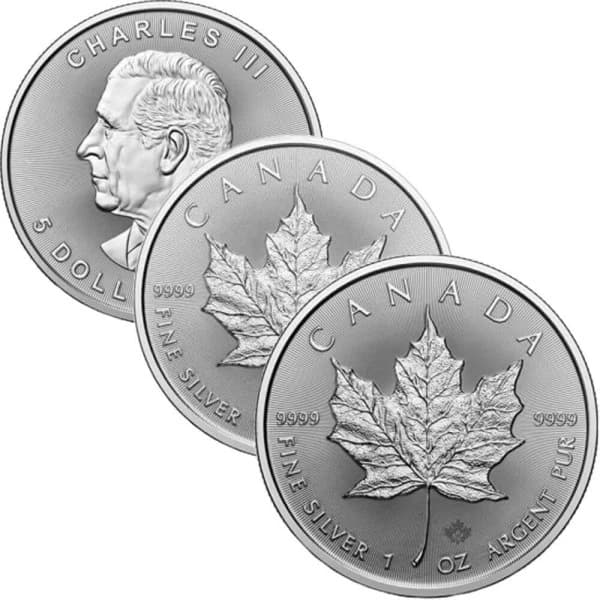 Maple Leaf Silber