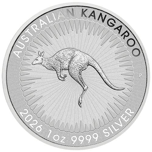 1 Unze Silber Australien Känguru 2026