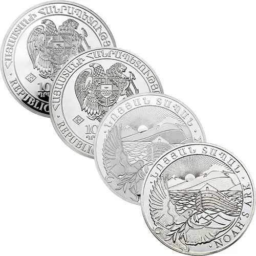 1 kg Silber Armenien Arche Noah diverse Jahrgänge (differenzbesteuert)