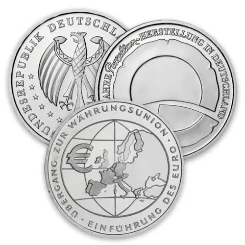 10 Euro Silber Gedenkmünzen 2002 bis 2010 (differenzbesteuert)