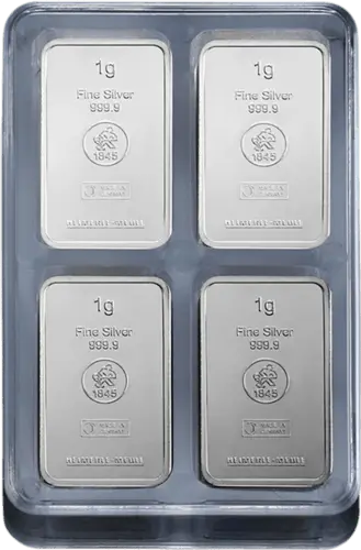100 x 1 g Silber UnityBox Heimerle und Meule